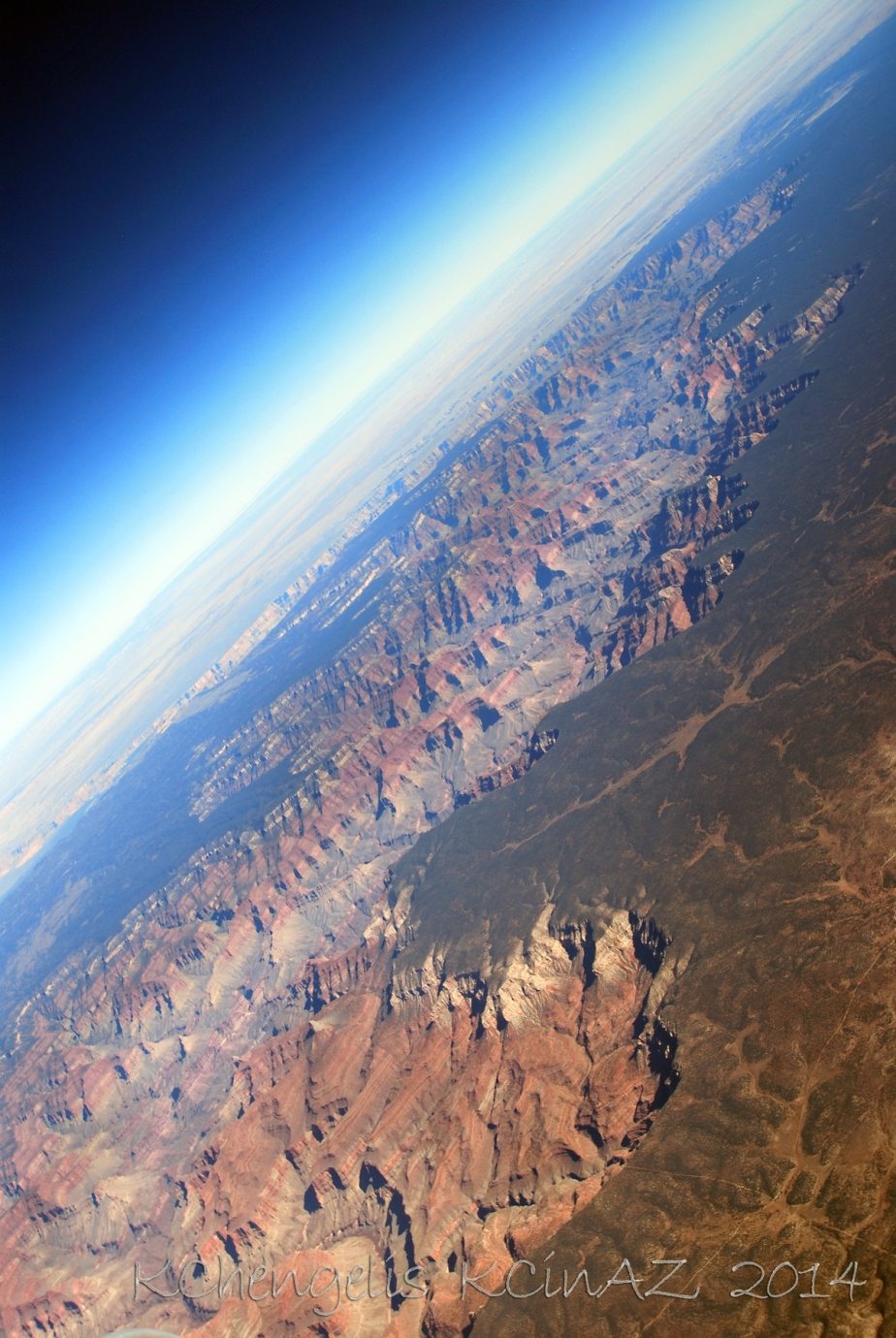 Grand Canyon and Skyline Curve
