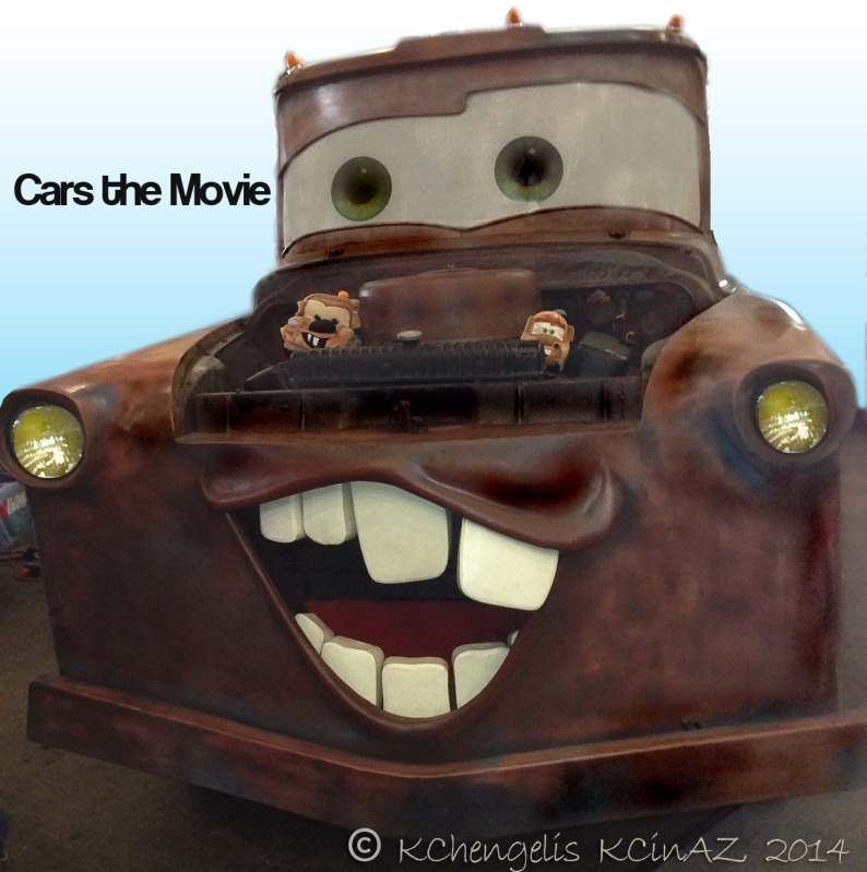 Larry the Cable Guy starring in Cars the Movie
