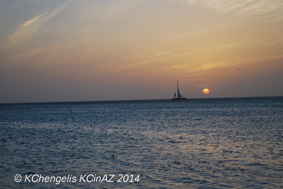 Sunset Sail Before