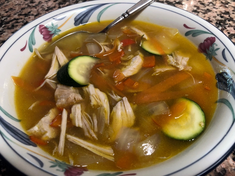 Lunch Today – Turkey Vegetable Soup